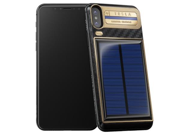 Chiếc iPhone X siêu đắt được trang bị pin năng lượng mặt trời