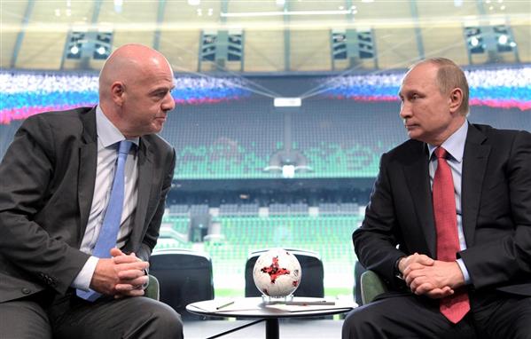 Tổng thống Putin dự đoán Tây Ban Nha vô địch World Cup