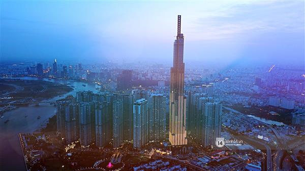 Chùm ảnh: Toàn cảnh toà nhà 81 tầng cao nhất Việt Nam ngay trước ngày khai trương ở Sài Gòn