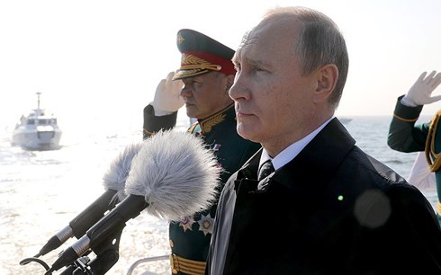 Tổng thống Putin đề cao sức mạnh của Hải quân Nga