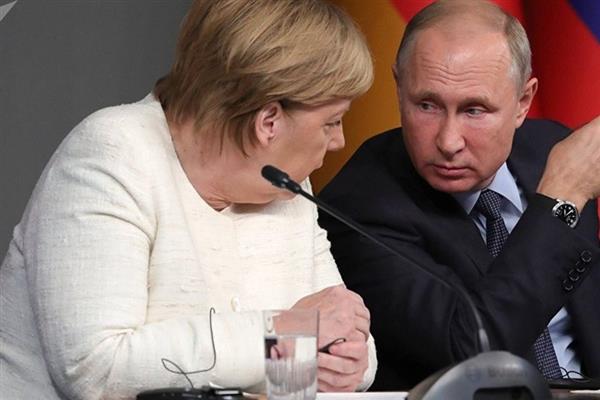 Tình huống khó xử giữa bà Merkel và ông Putin tại thượng đỉnh về Syria