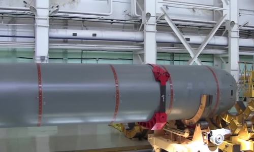 Video: Nga thử nghiệm siêu ngư lôi hạt nhân mang tên “Thần biển”