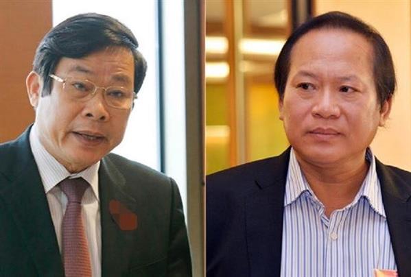 Vì sao 2 cựu bộ trưởng Nguyễn Bắc Son và Trương Minh Tuấn bị bắt?