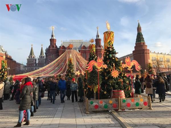Chùm ảnh: Tưng bừng lễ hội tiễn mùa đông Maslenhitsa tại Nga