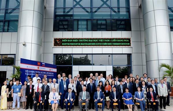 65 trường dự Diễn đàn Hiệu trưởng Đại học Việt Nam-Liên bang Nga