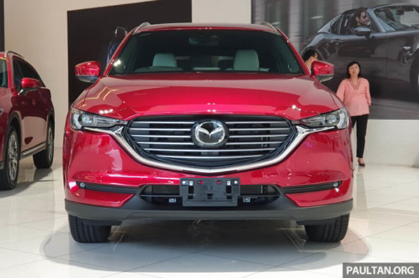 Ảnh chi tiết Mazda CX-8 vừa ra mắt tại Malaysia