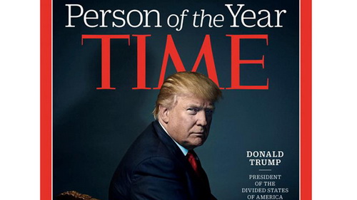 Tạp chí Time vinh danh Donald Trump là Nhân vật của năm 2016