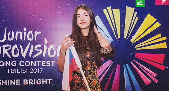 Ca sĩ Nga đoạt giải nhất cuộc thi ca nhạc “Eurovision thiếu nhi”