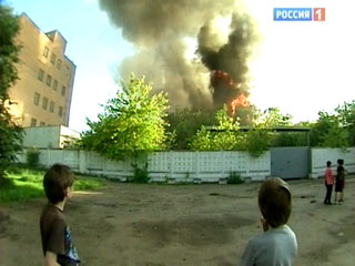 Moskva: Cháy lớn, thiệt hại nhiều hàng hóa (video)