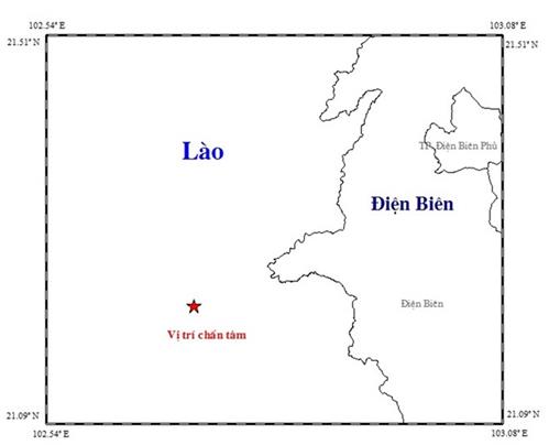Trận động đất 4,4 độ Richter ở tỉnh Điện Biên thuộc nhóm nào?