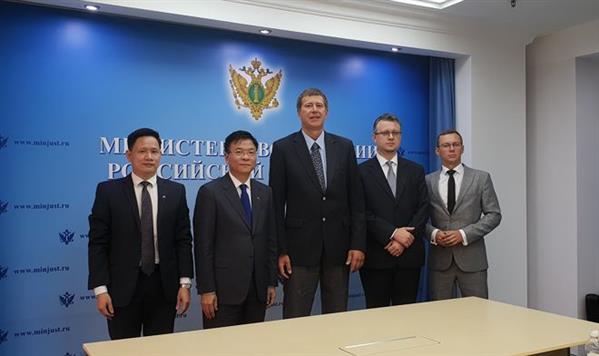 Tiếp tục đẩy mạnh hợp tác pháp luật và tư pháp Việt Nam - Liên bang Nga, góp phần làm sâu sắc hơn quan hệ đối tác chiến lược toàn diện Việt - Nga
