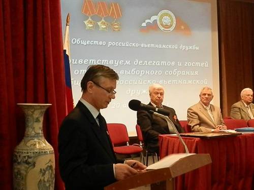 Nga: Đoàn đại biểu Việt Nam tham dự Đại hội Hội hữu nghị Nga-Việt
