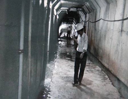 Công bố clip ’bí mật’ trong hầm thủy điện sông Tranh (Có video)