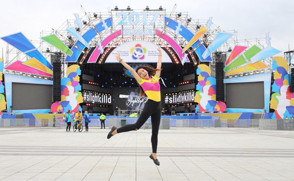 Du học sinh Nga tham dự Festival Thanh niên và Sinh viên thế giới lần thứ XIX