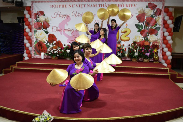 Đại hội Hội Phụ nữ Việt Nam tại thành phố Kiev lần thứ 5