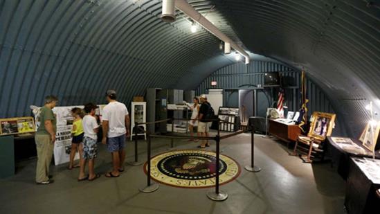 Khám phá hầm trú hạt nhân của Tổng thống Kennedy