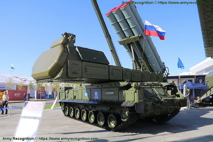 Tên lửa phòng không Buk-M3 tối tân của Nga có thể tiêu diệt UAV ở vùng núi