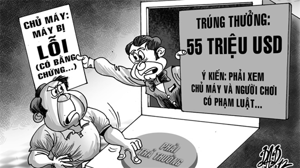 Vụ thắng máy đánh bạc: có đòi được 55 triệu USD?