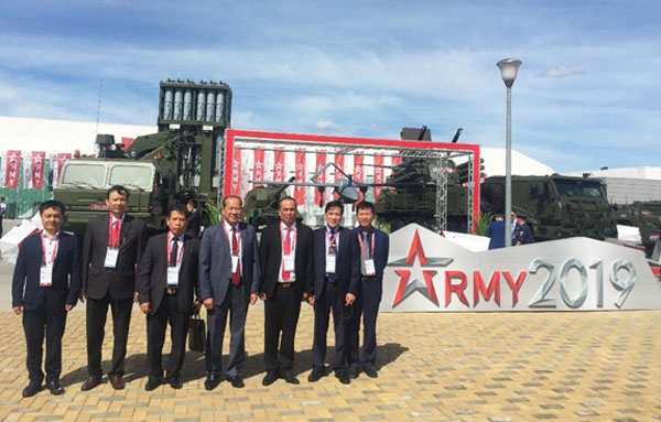 Việt Nam tham dự Diễn đàn kỹ thuật quân sự quốc tế “Army-2019” tại LB Nga