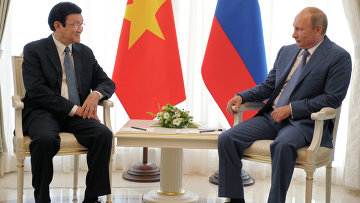 Nga: báo chí đưa tin đậm nét về chuyến thăm Nga của chủ tịch Việt Nam Trương Tấn Sang