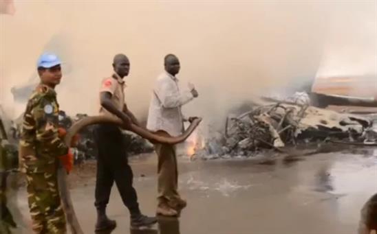Vì sao 49 người thoát chết thần kỳ khi máy bay nổ tung ở Nam Sudan?