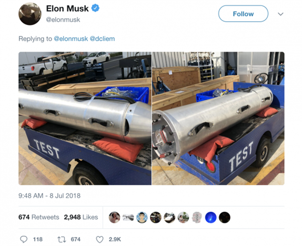 Tàu ngầm cỡ nhỏ của Elon Musk đang trên đường đến giúp giải cứu đội bóng nhí Thái Lan