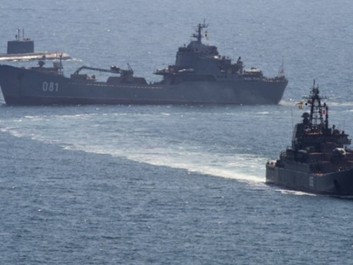 Ngắm ảnh Hạm đội Thái Bình Dương Nga diễn tập quân sự