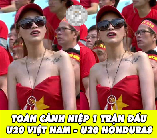 Fan nữ Việt Nam gây sốt trên khán đài World Cup vì quá sexy