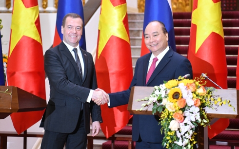 Thủ tướng Medevedev: Nga tiếp tục hợp tác với Việt Nam về năng lượng