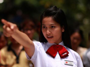 Không ai ngăn được cô ấy