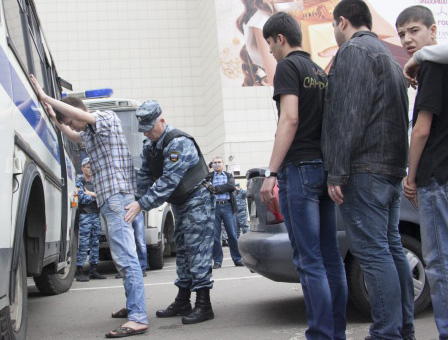 Moskva: Bắt giữ 400 người nhập cư trong chiến dịch kiểm tra