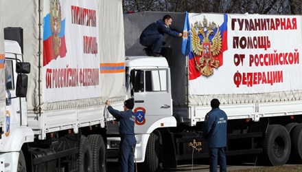 Nga gửi chuyến hàng viện trợ thứ bảy sang miền Đông Ukraine
