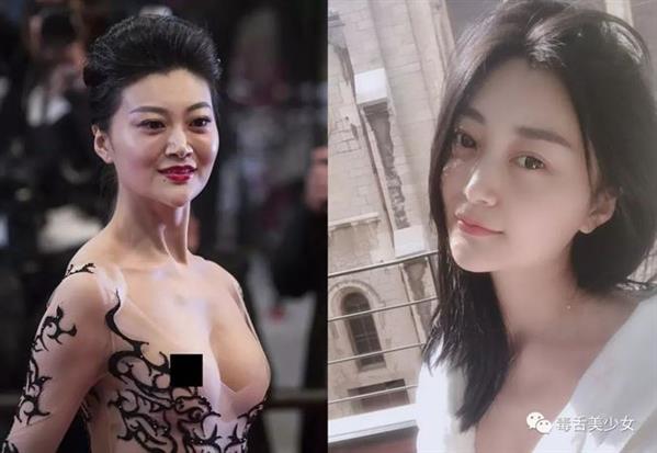 Mỹ nhân ‘hở ngực’ Trung Quốc dính phốt giả giấy mời đến Cannes