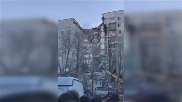 Nổ gas trong chung cư ở Nga: 4 người chết, 68 người chưa được tìm thấy