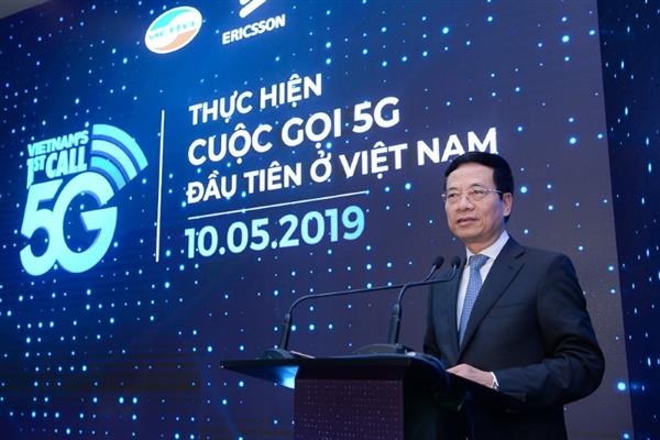 Thử nghiệm cuộc gọi 5G đầu tiên tại Việt Nam