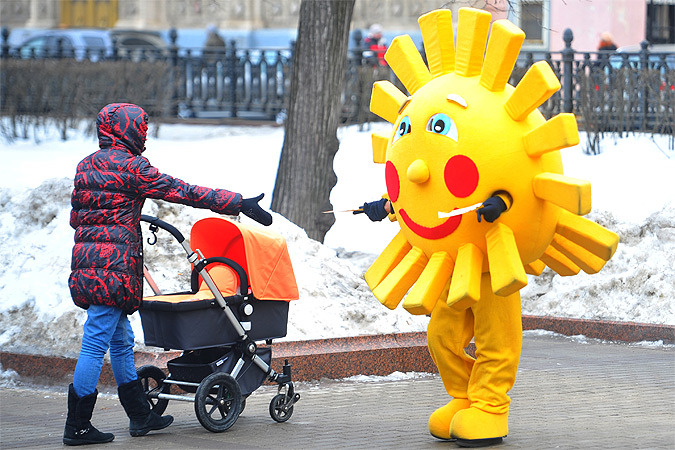 Moskva sẽ ấm đến + 6 độ C vào cuối tuần này ?