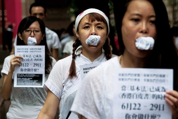 500.000 dân Hồng Kông biểu tình, Bắc Kinh hoang mang