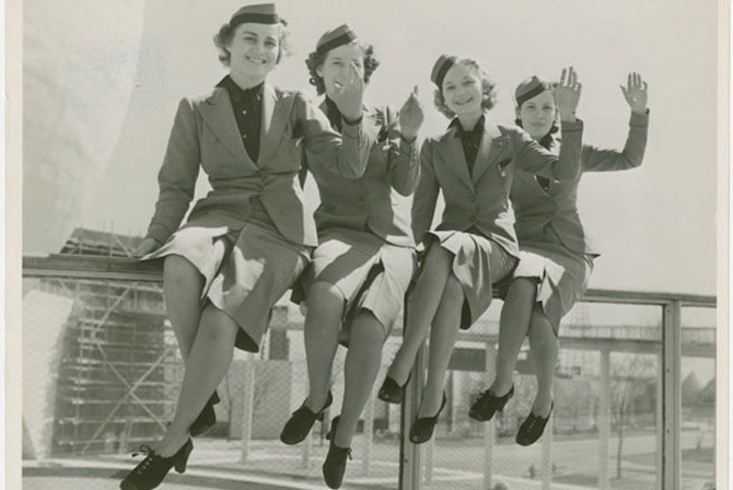 Ảnh hiếm về thời kỳ đầu của ngành hàng không