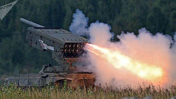 Nga phát triển pháo phản lực đa nòng thông minh