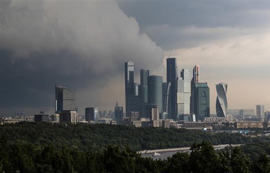 Moskva: Lại sắp có mưa bão? (12/7/2017)