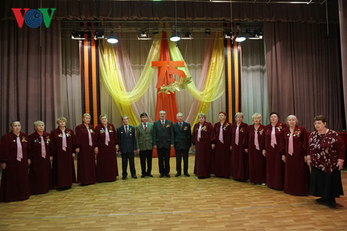 Nhóm nhạc dân gian “Những người cao tuổi” ở thành phố Skopin nước Nga