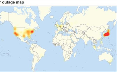 Twitter ''sập mạng'' toàn cầu trước bầu cử Mỹ