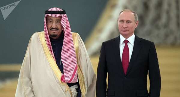 Tổng thống Putin tới Arab Saudi bàn về cuộc khủng hoảng dầu mỏ và Iran
