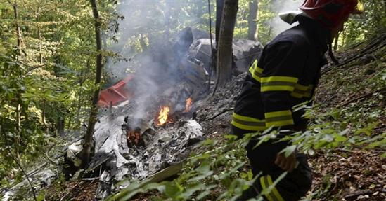 2 máy bay bị rơi ở Slovakia, 7 người thiệt mạng