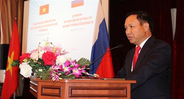 Đại sứ Việt Nam được thông báo về những vấn đề của ngành Việt Nam học tại Nga