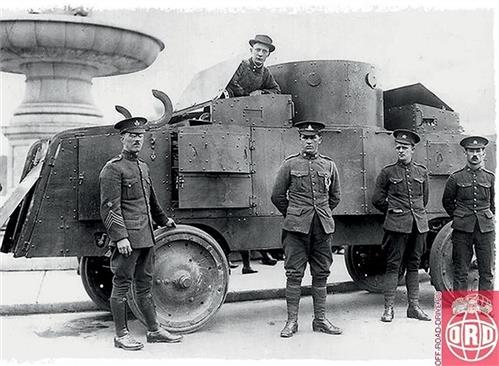 Những xe tăng Nga đầu tiên ra đời theo lệnh của Sa hoàng