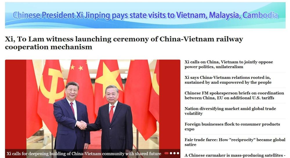 Báo chí Trung Quốc: Tầm quan trọng chiến lược của quan hệ Việt - Trung