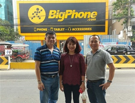 Thế Giới Di Động có cửa hàng đầu tiên tại Campuchia, tên BigPhone