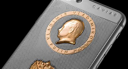 Chiếc iPhone 6S bằng vàng nhân sinh nhật ông Putin