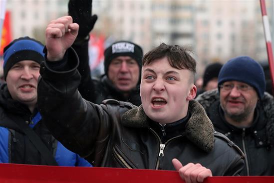 Moskva: Phe dân tộc chủ nghĩa tuần hành ở Liublino